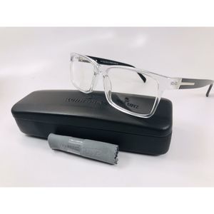 New Wide Guyz Crystal & Black BIG AL Eyeglasses 58mm for The Stylish Large Man